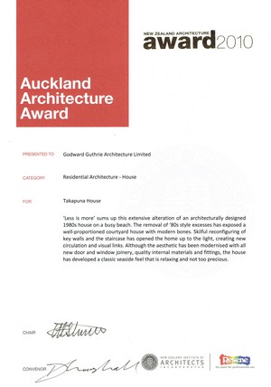 2010 Architecture Award